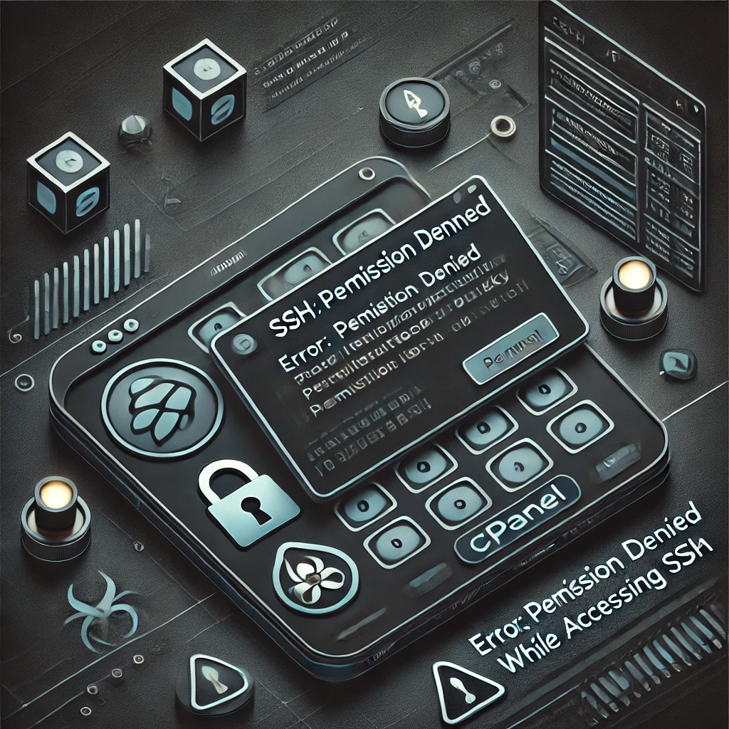 Fixing cPanel SSH Permission Denied Error Image