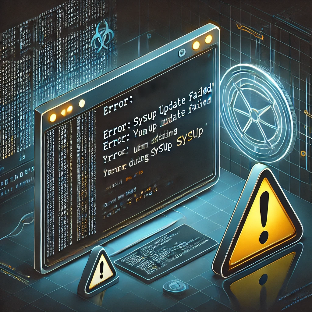 cPanel Sysup unzip Dependency Error Image