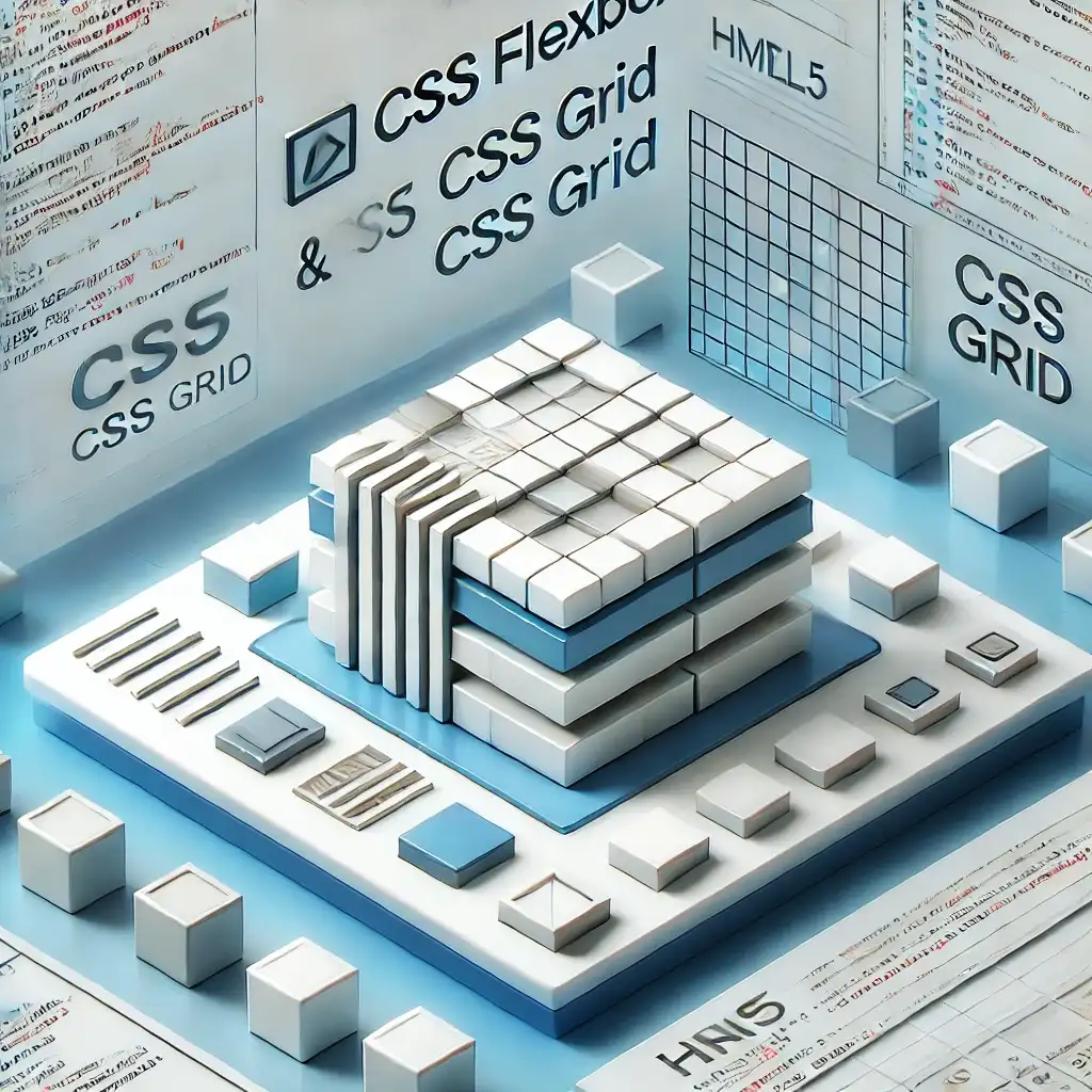 Flexbox ve CSS Grid ile Modern Layout Tasarımı Görseli