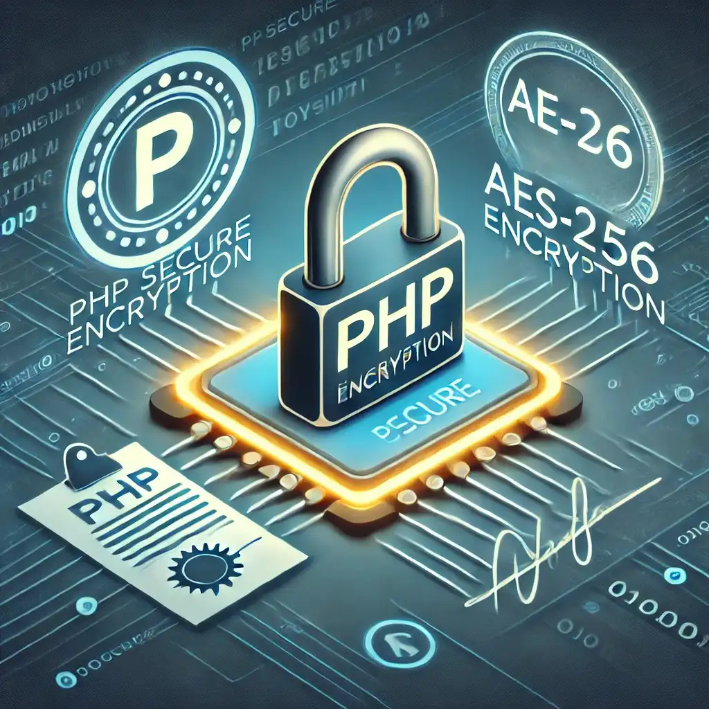 Secure Encryption and Data Protection Techniques with PHP Image