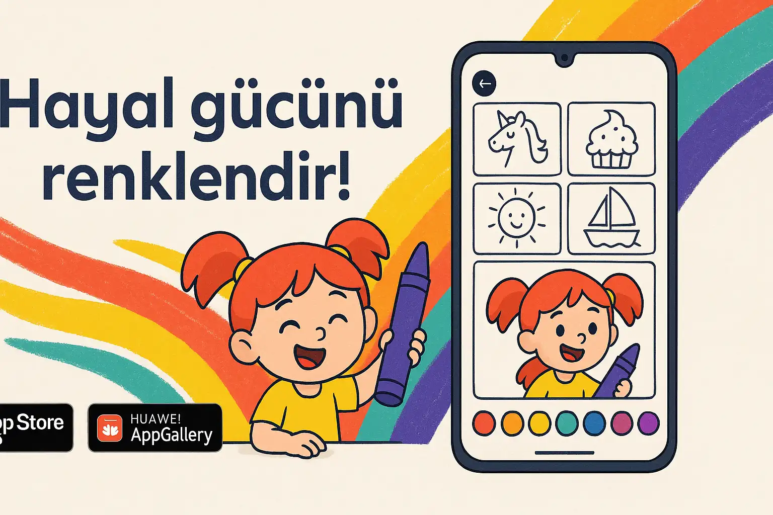 Renkita’yla Hayal Gücünü Serbest Bırak! Görseli